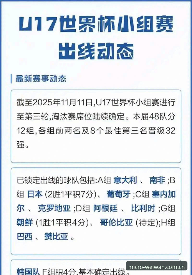 U17世界杯抽签尘埃落定，资深用户分享赛事分析与观赛心得